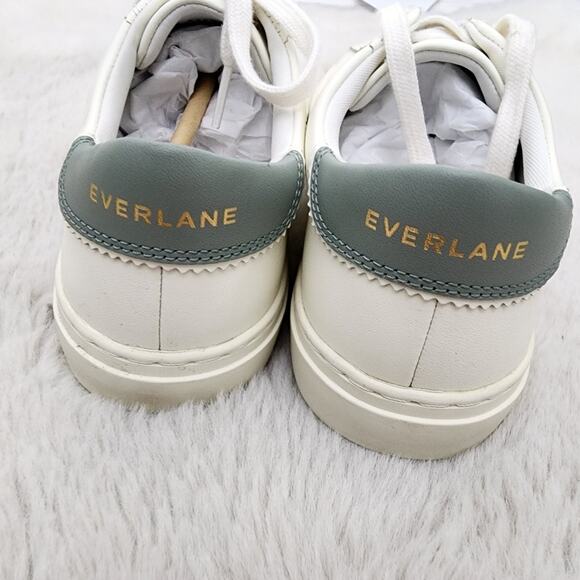 NEW Everlane The Day Sneaker White and Gray 7.5 - Picture 5 of 11